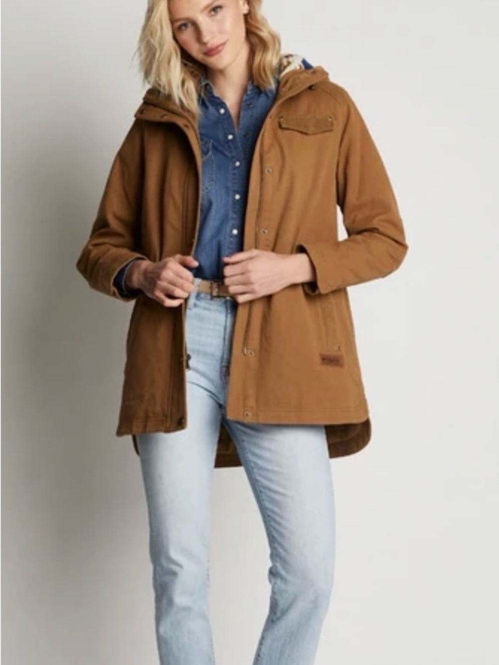 Women's Pendleton Marias Cotton Canvas Parka